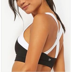 Forever 21 Medium Impact Colorblock Sports Bra
